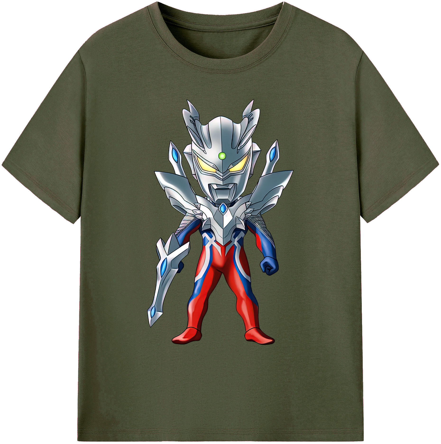 （画像用） ウルトラマン Ultraman 綿100％ メンズ半袖Tシャツ｜肌触りやわらか＆通気性